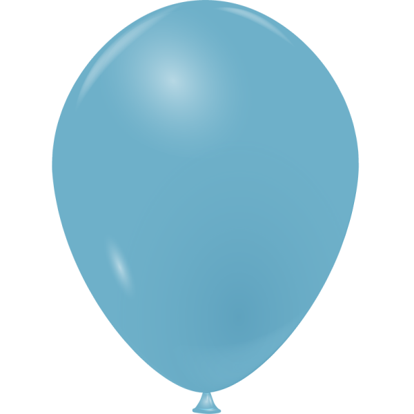 Ballon bleu horizon opaque