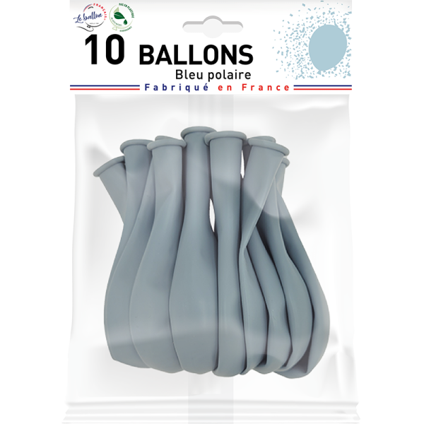 Ballon bleu polaire opaque – Image 2