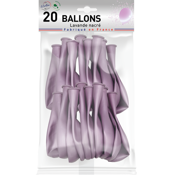 Ballon lavande nacré – Image 3