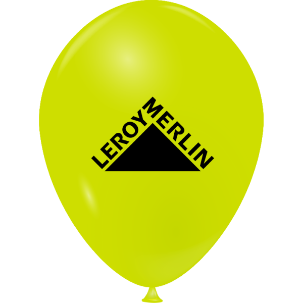 Ballon Ø 25/29 cm | 1 Face 1 Couleur | Mini 10 000 pièces