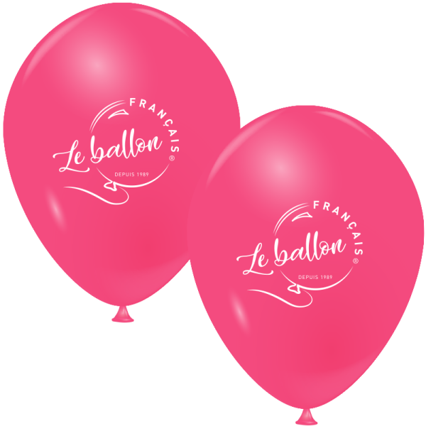 Ballon Ø 25/29 cm | 2 Faces 1 Couleur | Mini 500 pièces
