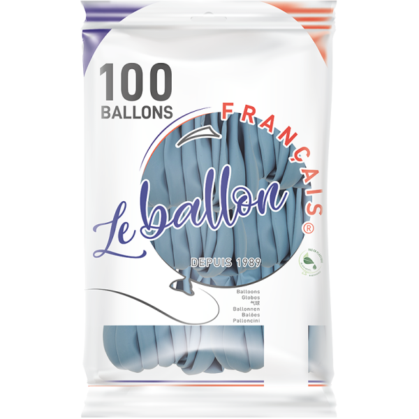 Ballon bleu horizon opaque – Image 5
