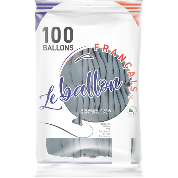 Ballon bleu polaire opaque – Image 5