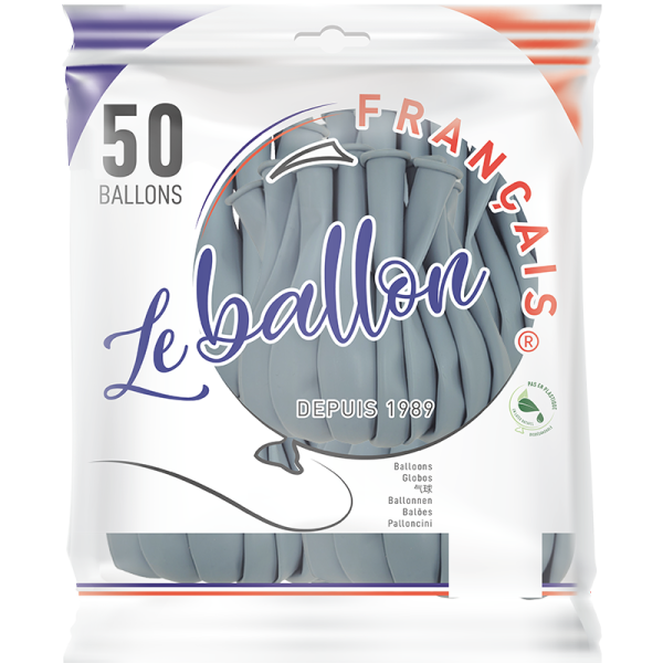Ballon bleu polaire opaque – Image 4